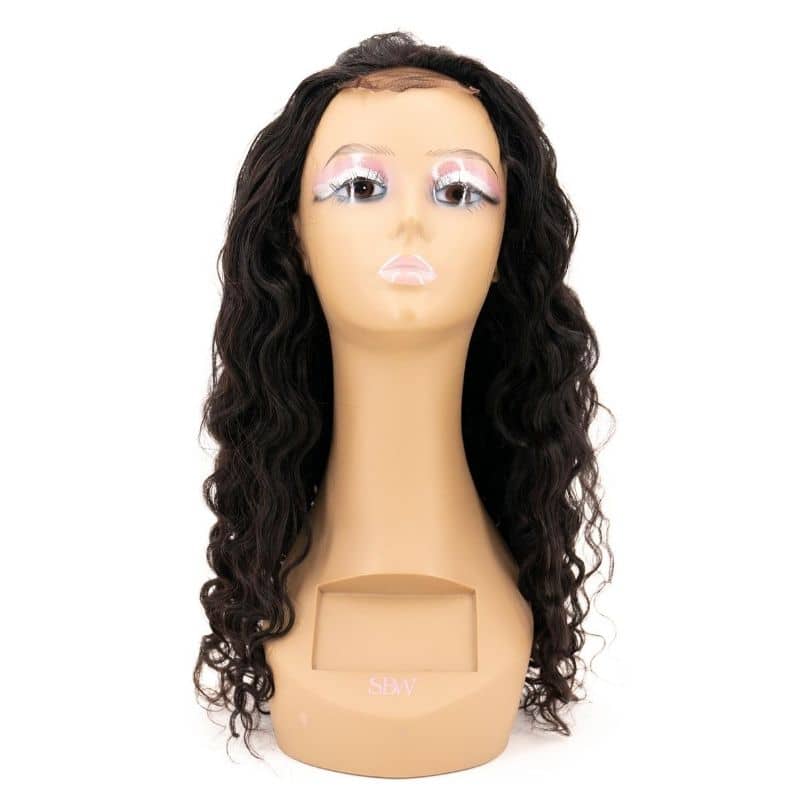 Nude BAP Beach Wave Transparent Closure Wig