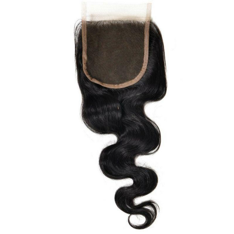 Expensive Brazilian Transparent Body Wave Closure
