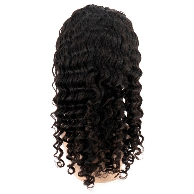 Expensive Deep Wave Headband Wig