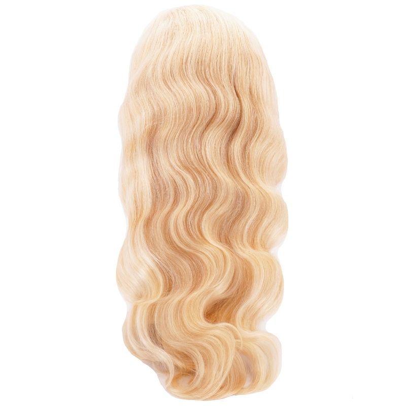 Expensive Front Lace Blonde Body Wave Wig