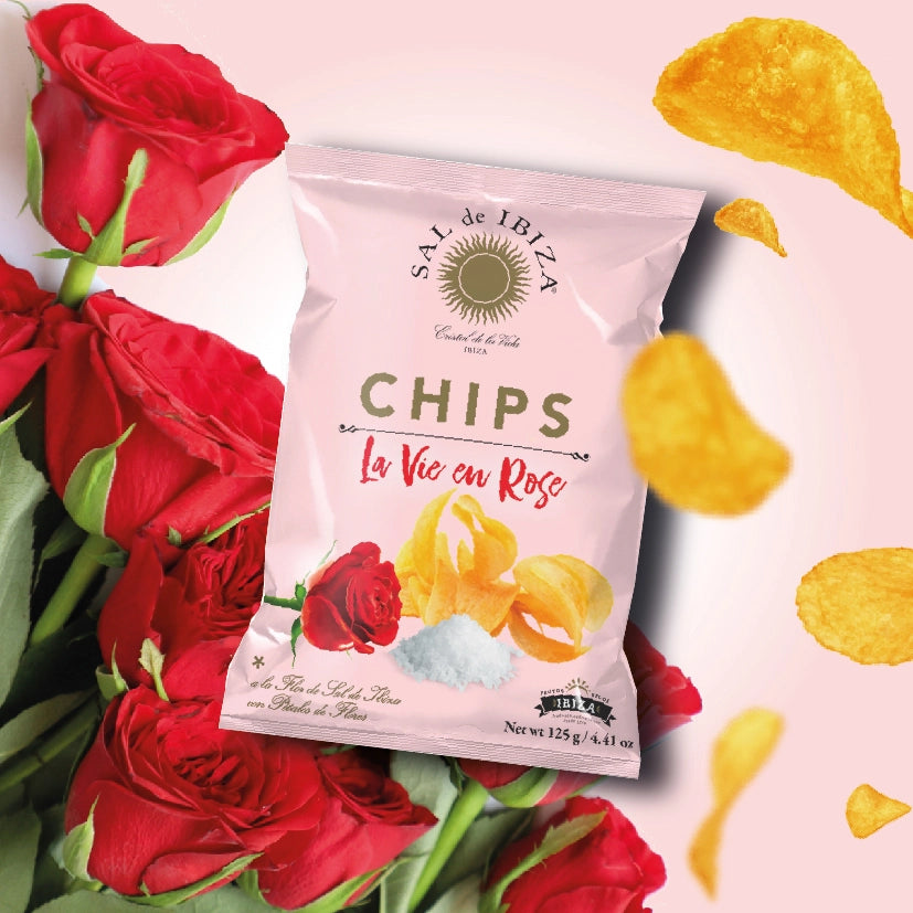 Ibizan Potato Chips with Rose Scent