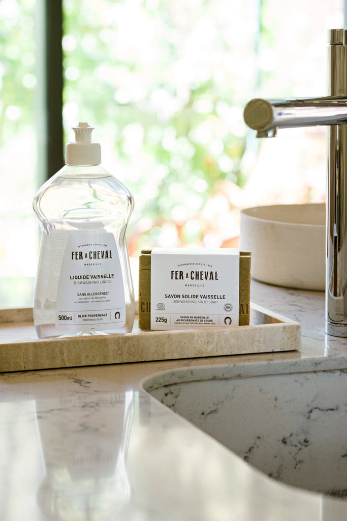 Dishwashing Solid Soap 7.93 oz- No Plastic and 100% Natural
