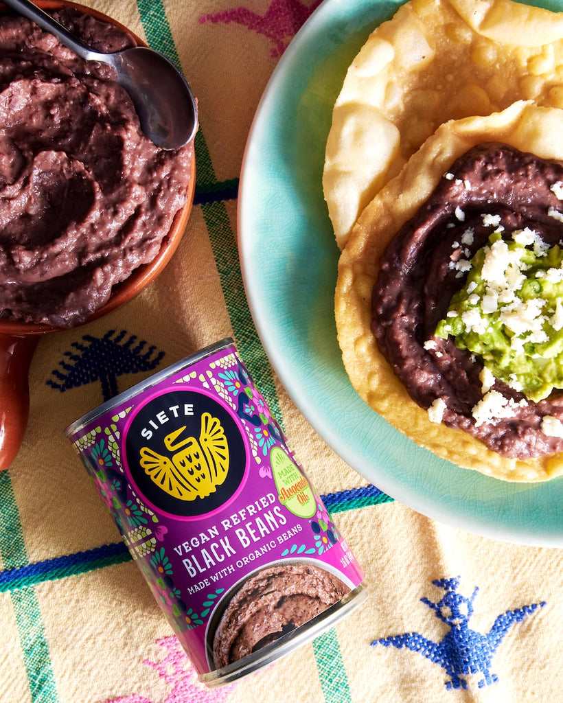 Vegan Refried Black Beans