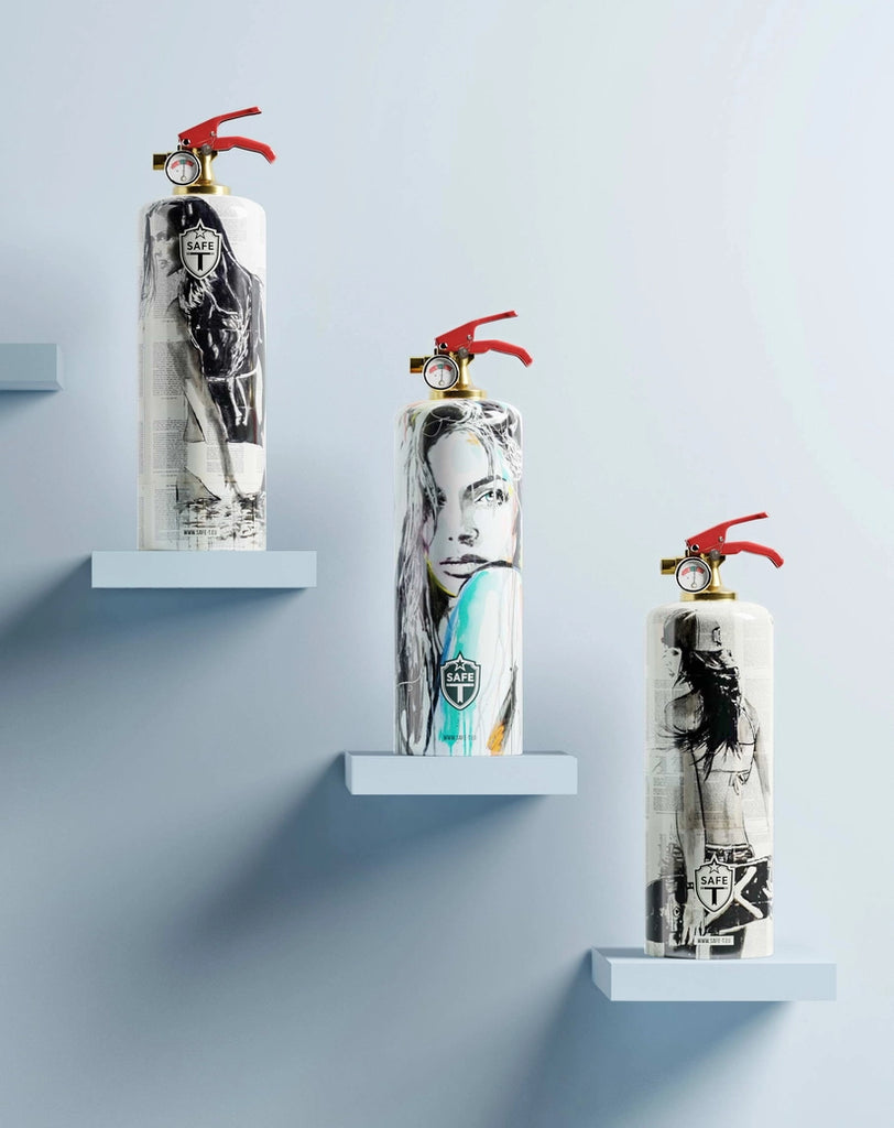Design Fire Extinguisher - Jover Girl