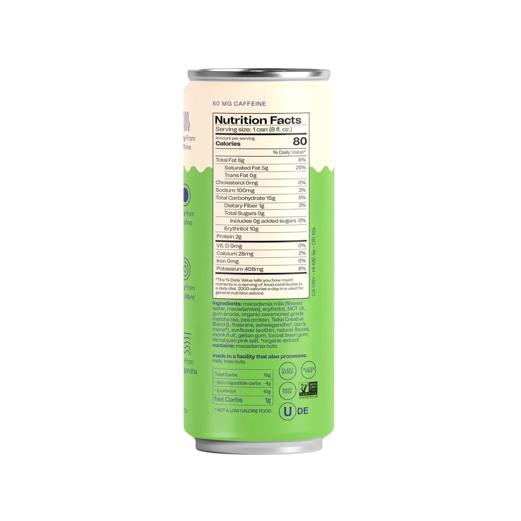 Matcha Latte with Adaptogens