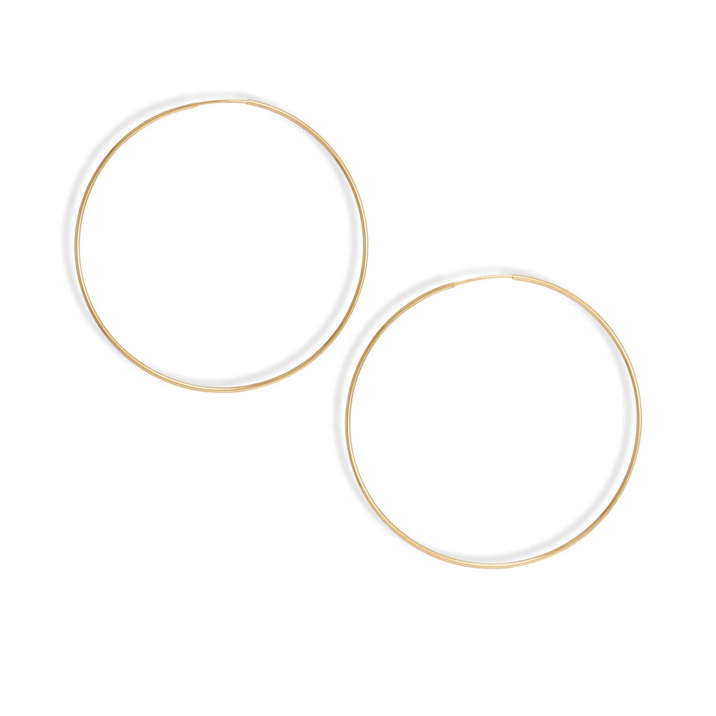 411 Smith Street Gold Hoops