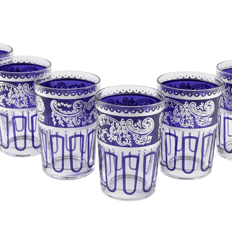Essaouira Moroccan Water/Tea Glasses