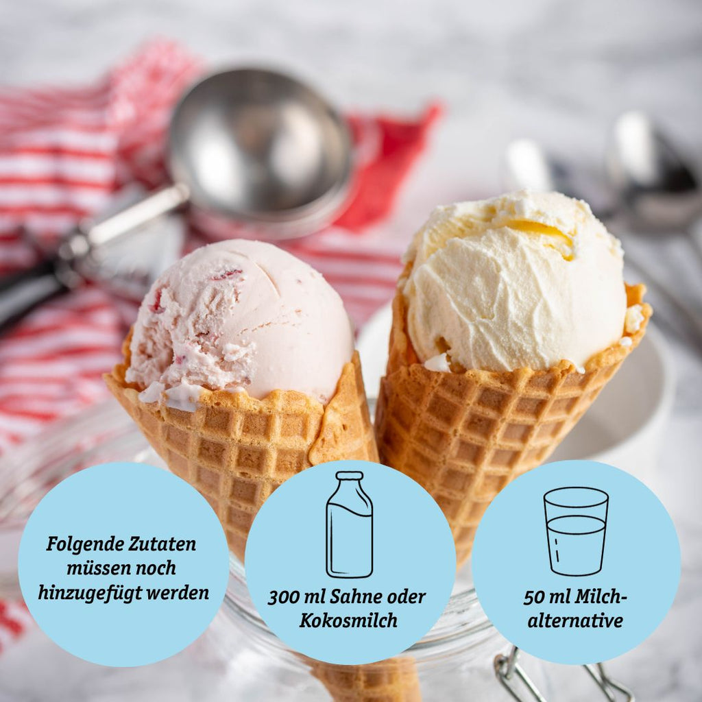 Lower-Carb Vanilla Ice Cream - Keto-Friendly (German)