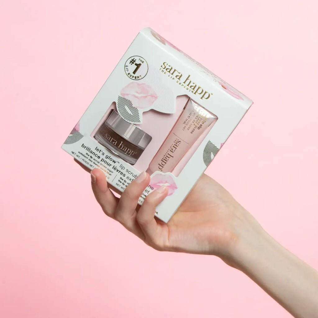 Let's Glow™ Lip Scrub & Shine Kit