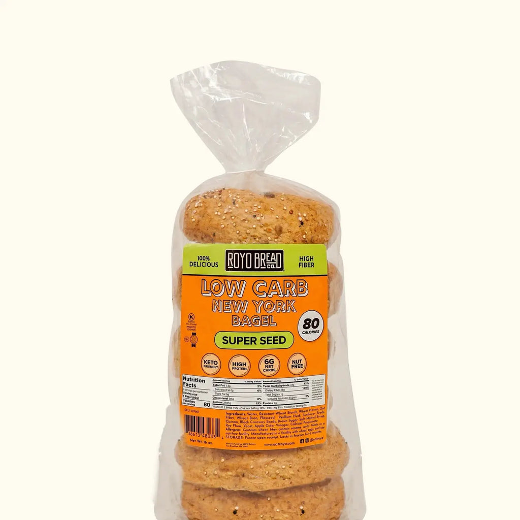 Super Seed Low Carb Keto Bagel