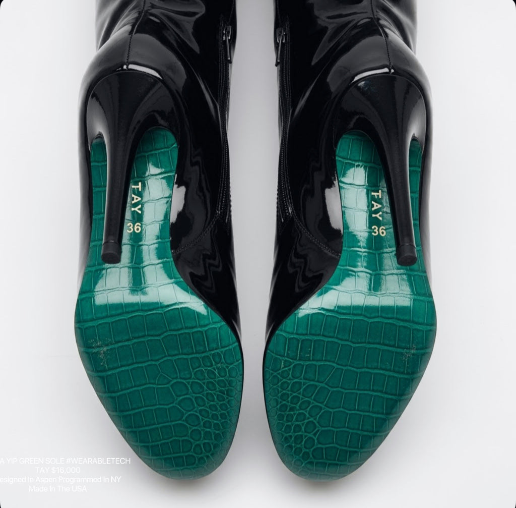 Rena yIP Green Sole #WearableTech