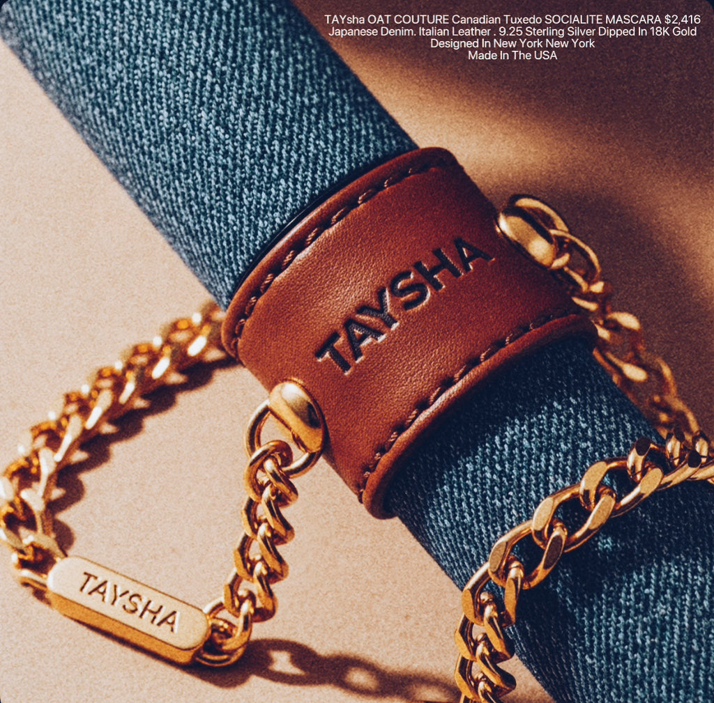 OAT COUTURE Canadian Tuxedo SOCIALITE MASCARA