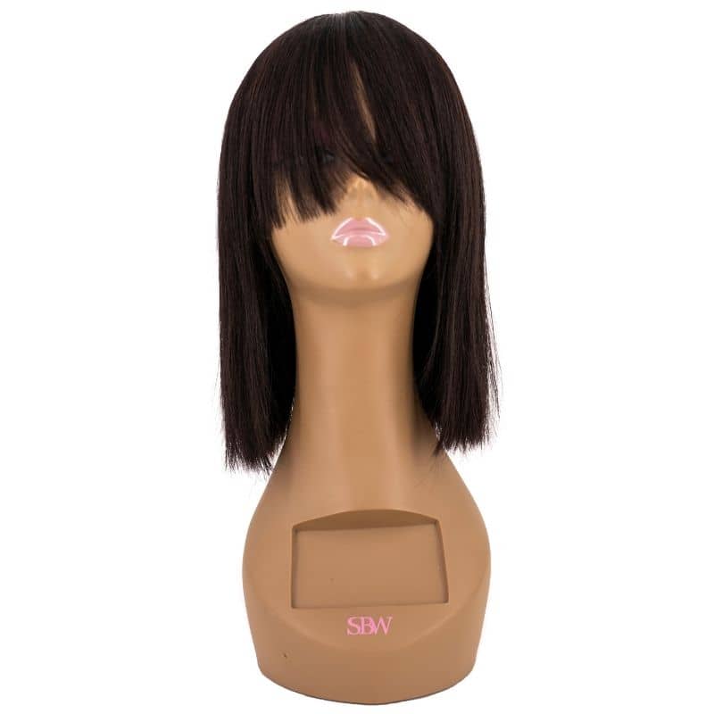 Expensive Straight Bang Bobette Wig