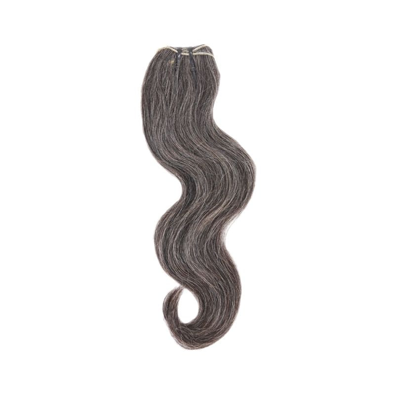 Expensive Vietnamese Natural Gray Hair Extensions