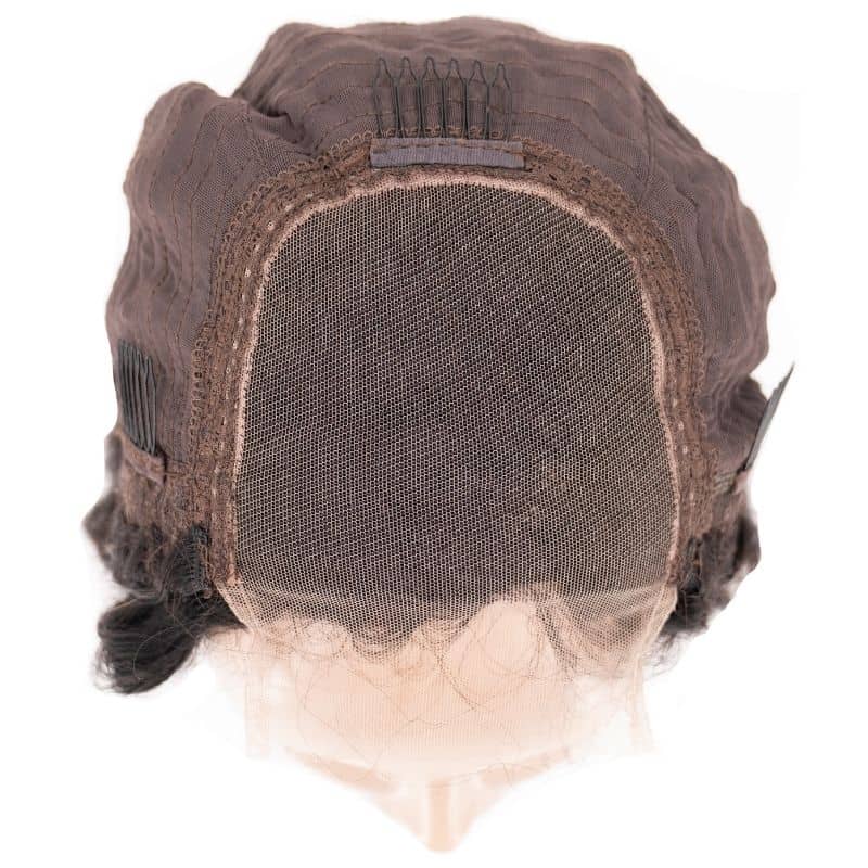 Expensive Deep Wave Transparent Closure Wig