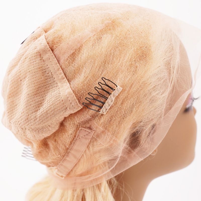 Expensive Front Lace Blonde Body Wave Wig
