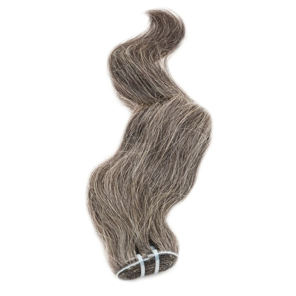 Expensive Vietnamese Natural Gray Hair Extensions