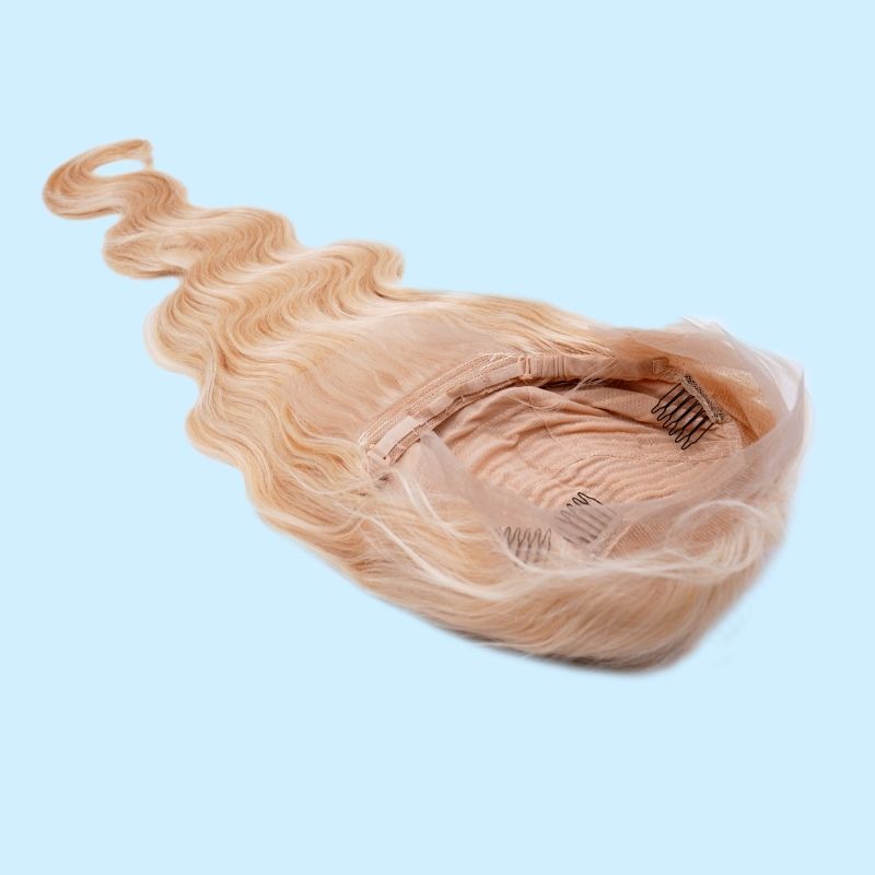 Expensive Front Lace Blonde Body Wave Wig
