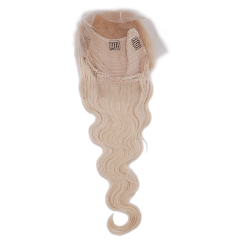 Expensive Front Lace Blonde Body Wave Wig