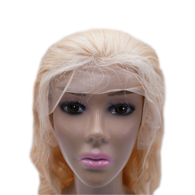 Expensive Front Lace Blonde Body Wave Wig