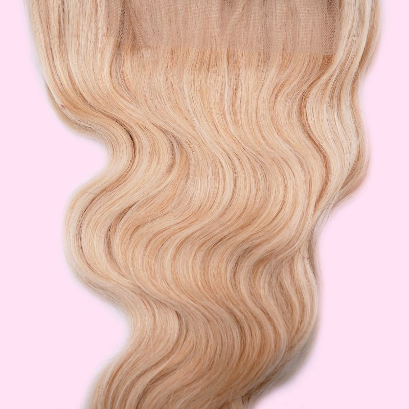Expensive Front Lace Blonde Body Wave Wig