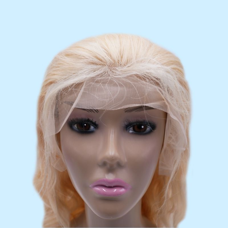 Expensive Front Lace Blonde Body Wave Wig