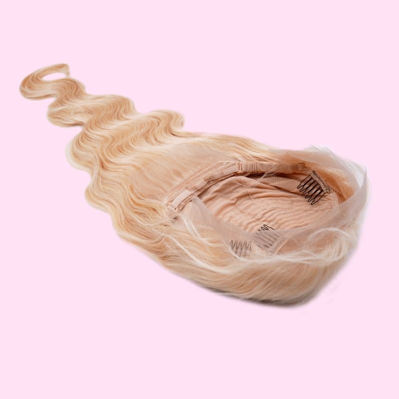 Expensive Front Lace Blonde Body Wave Wig