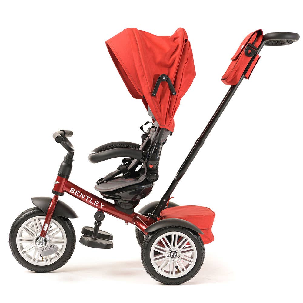 6 in 1 Dragon Red Bentley Stroller Trike