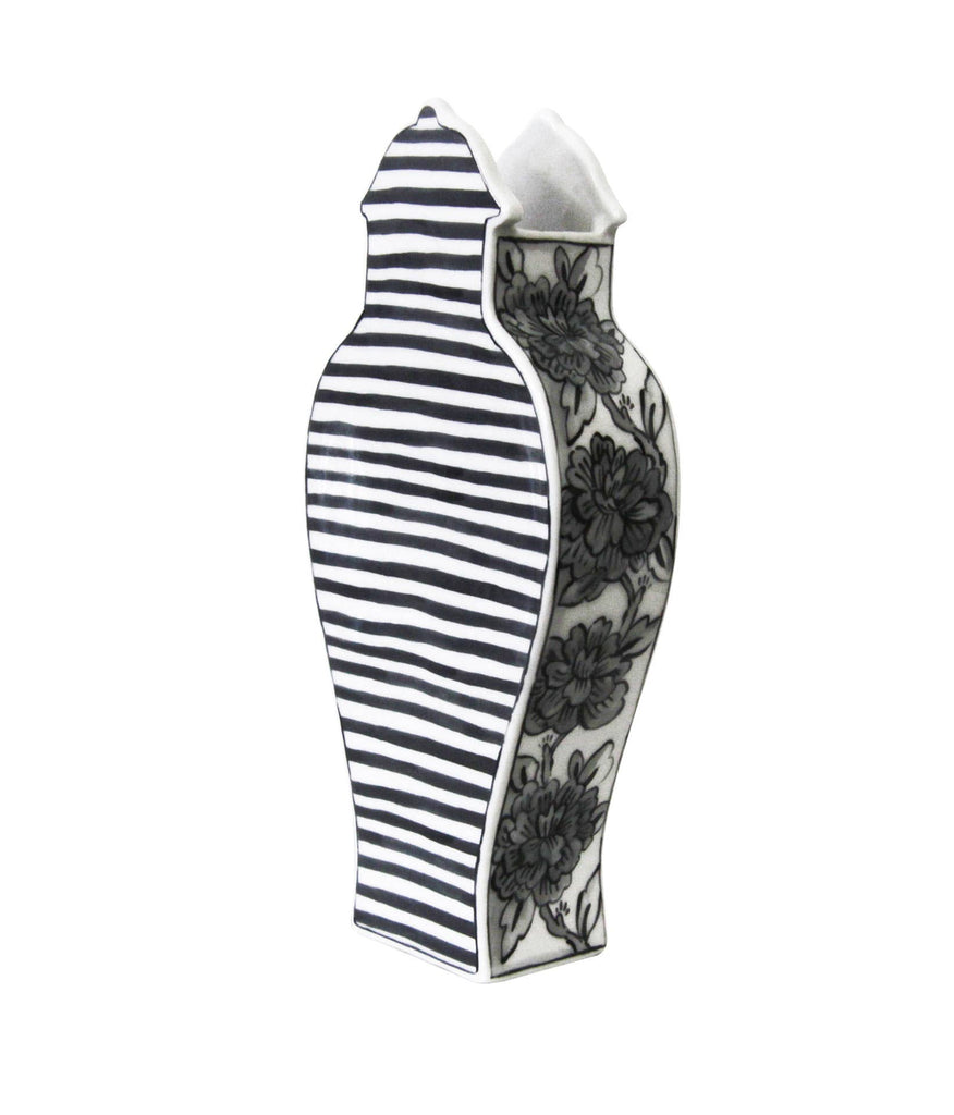 Well Versed - Gray - 11" Medium Vase
