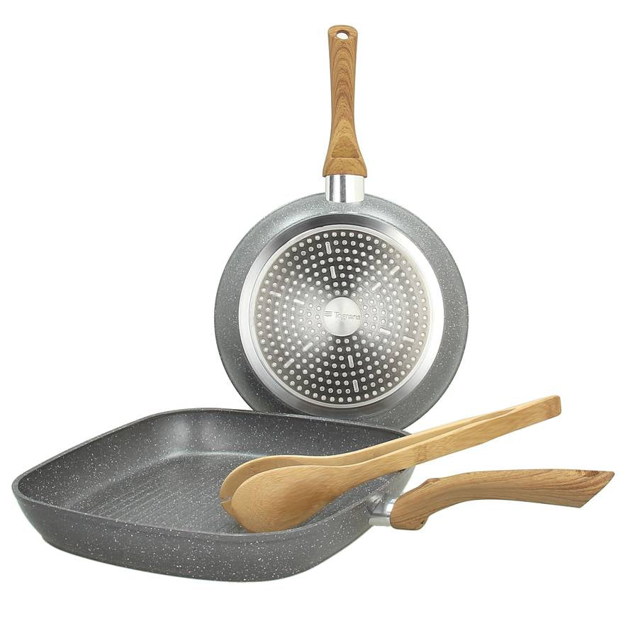3pc Wood and Stone Style Asst Set by TOGNANA #bestseller