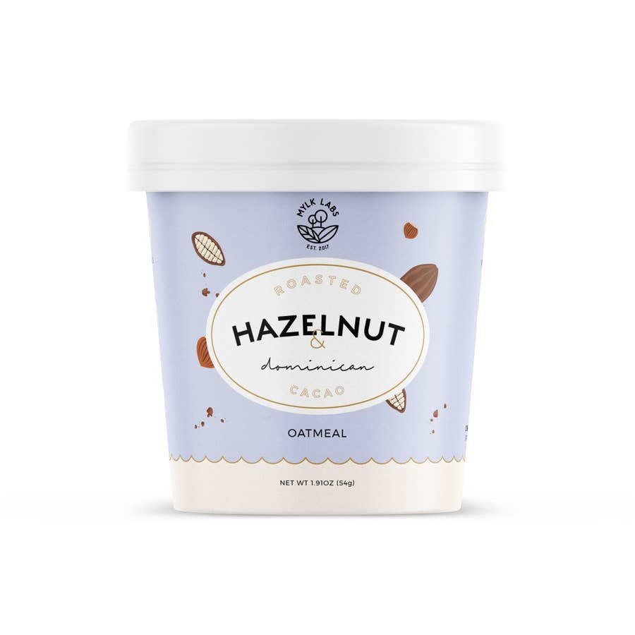 Roasted Hazelnut and Dominican Cacao #Oatmeal