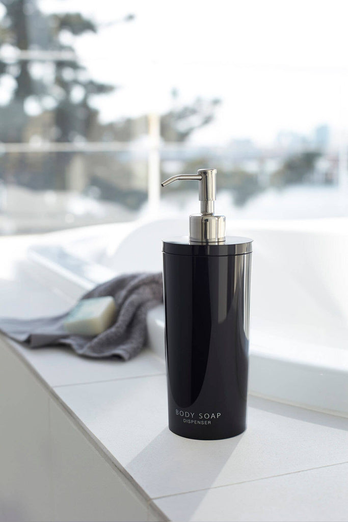 Black Tower Body Wash Dispenser