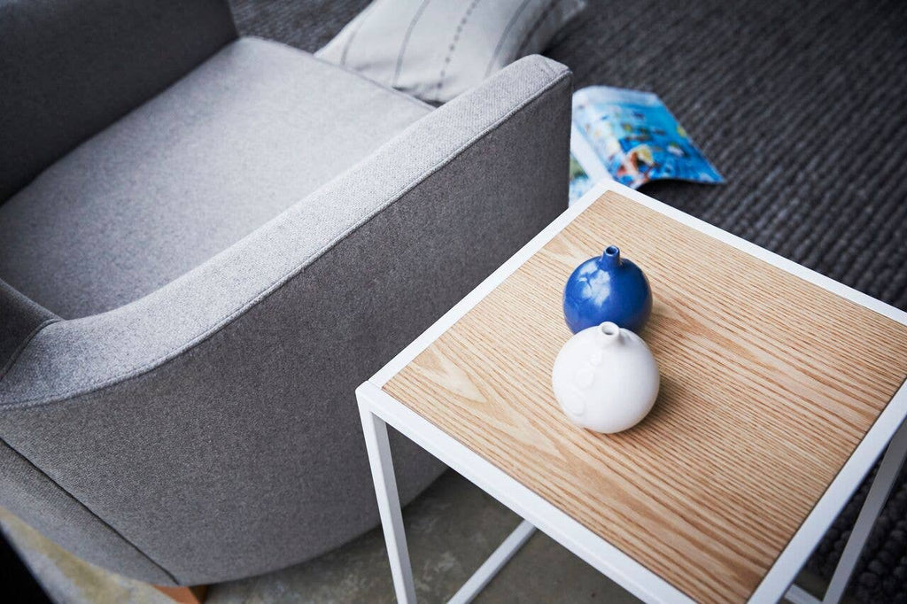 Tower Square Coffee Table White
