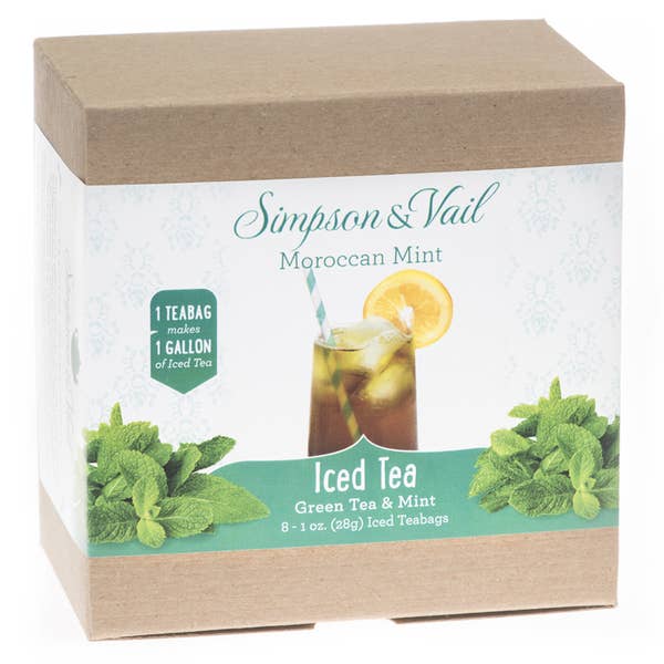 Moroccan Mint Iced Teabags (8/box)