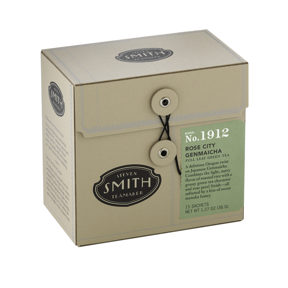 Rose City Genmaicha Green Tea Blend