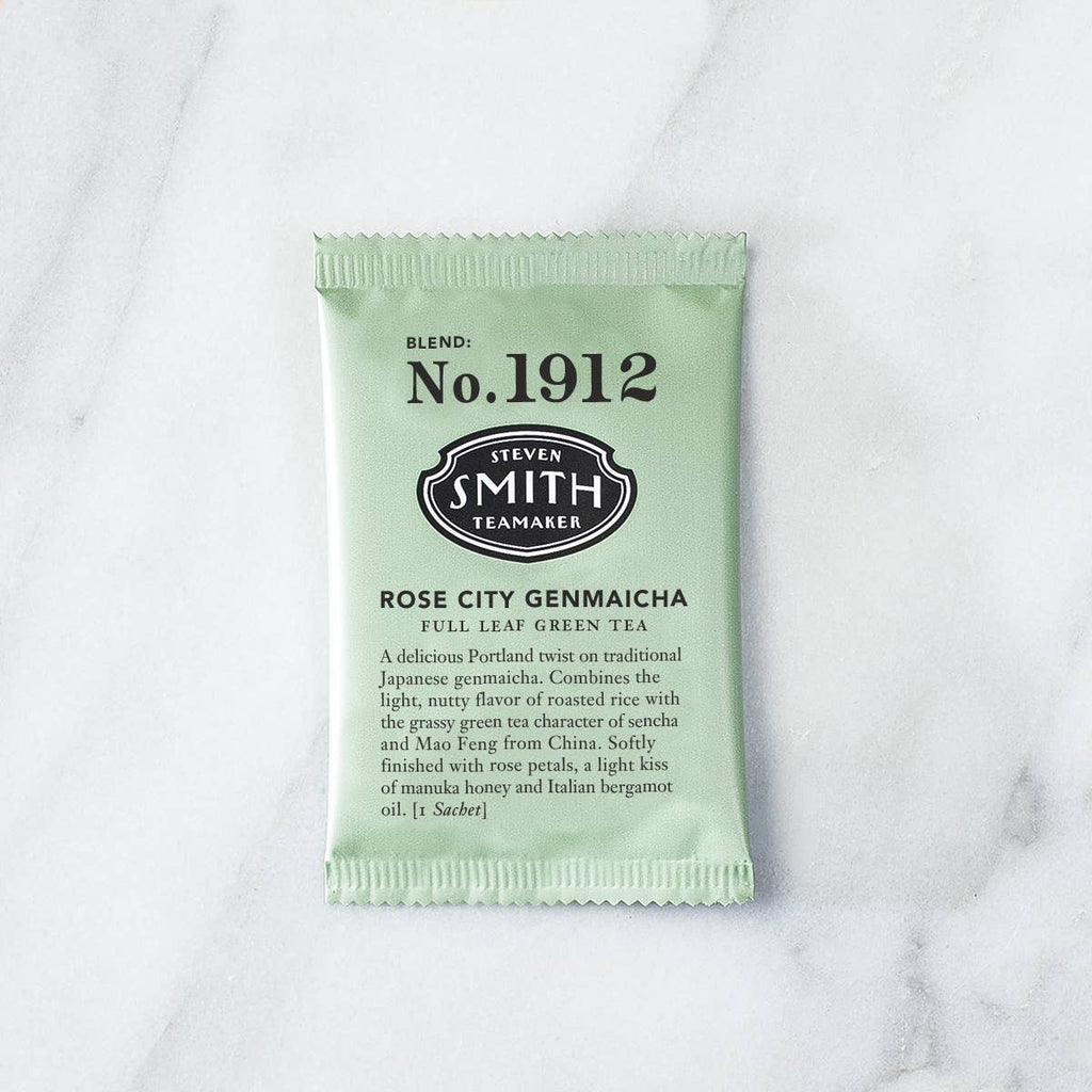 Rose City Genmaicha Green Tea Blend