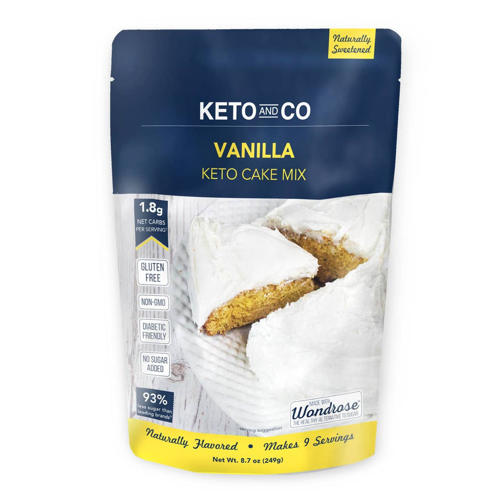 Keto Vanilla Cake Mix