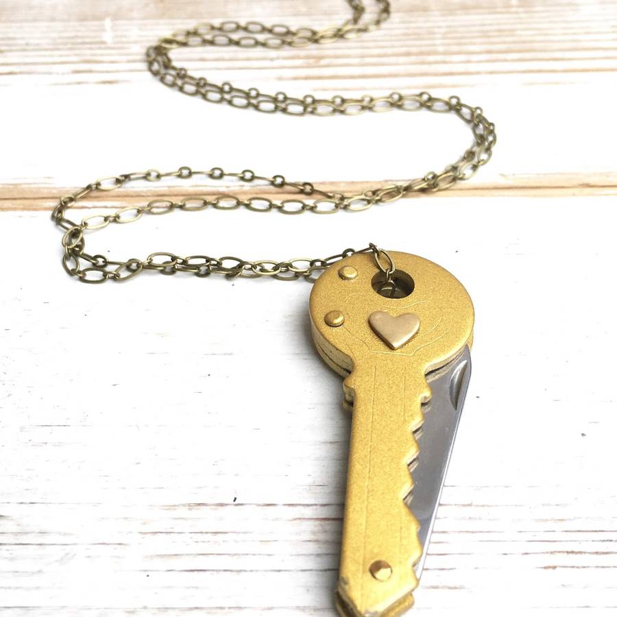 Pocket Knife Whimsical Key
