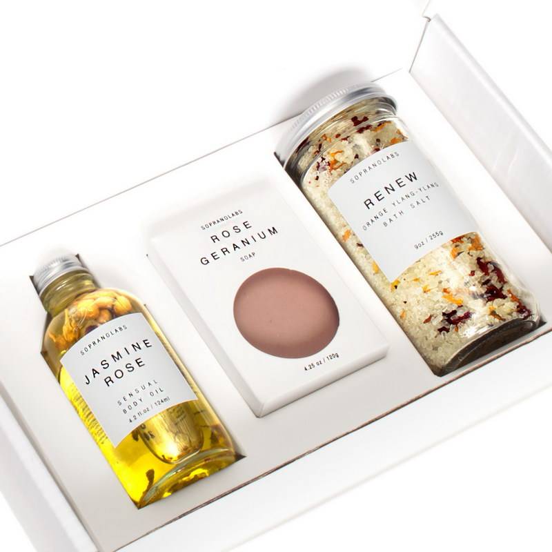 Renew Ylang Ylang Essential Kit. All Natural SPA Gift Kit.