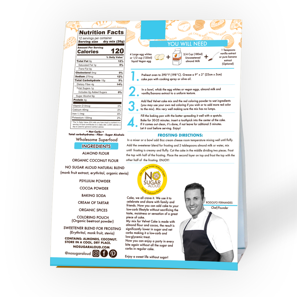 Low-Carb Velvet Cake Mix