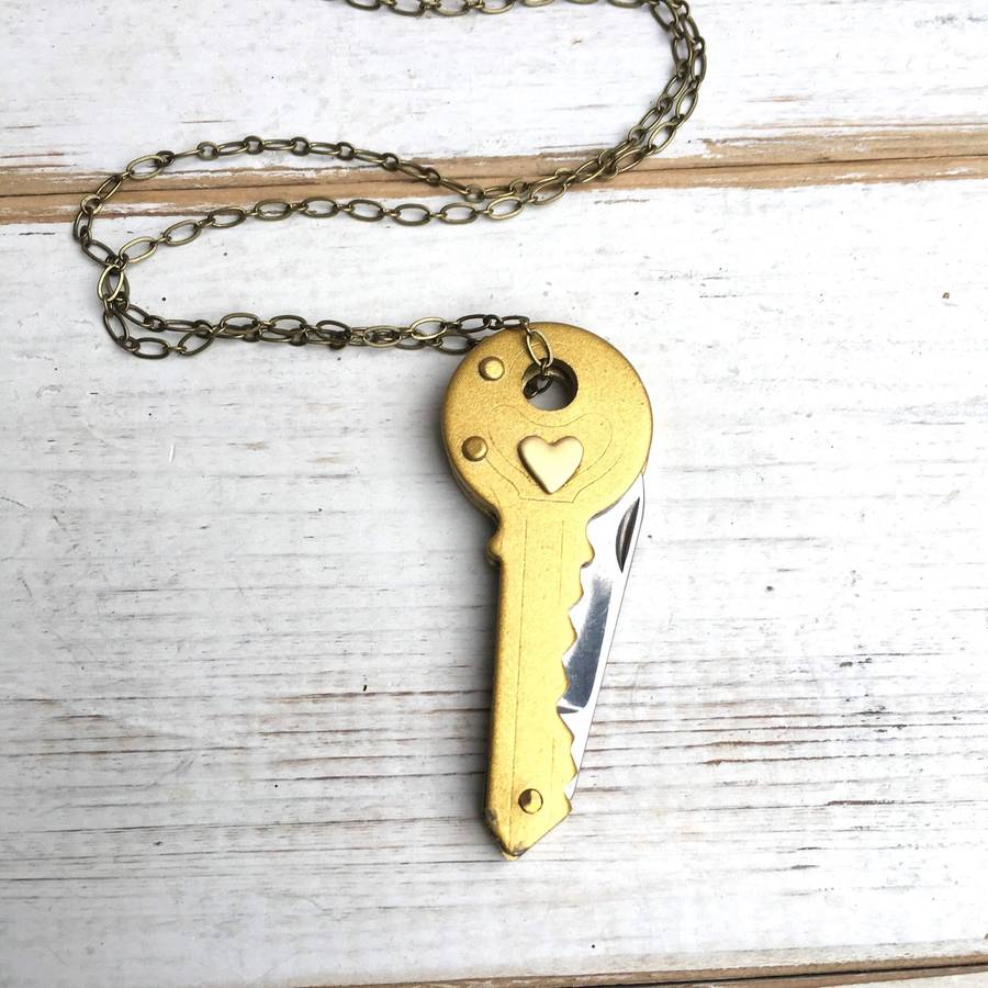 Pocket Knife Whimsical Key