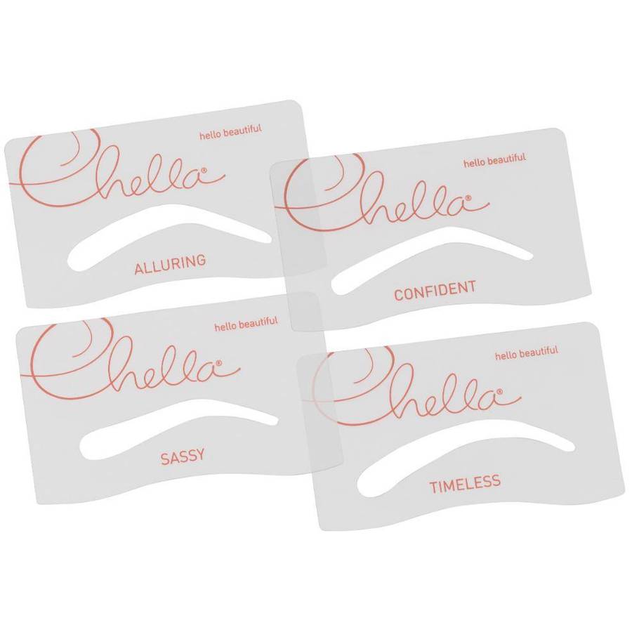 Chella Set of 4 - Beautiful Eyebrow Stencils