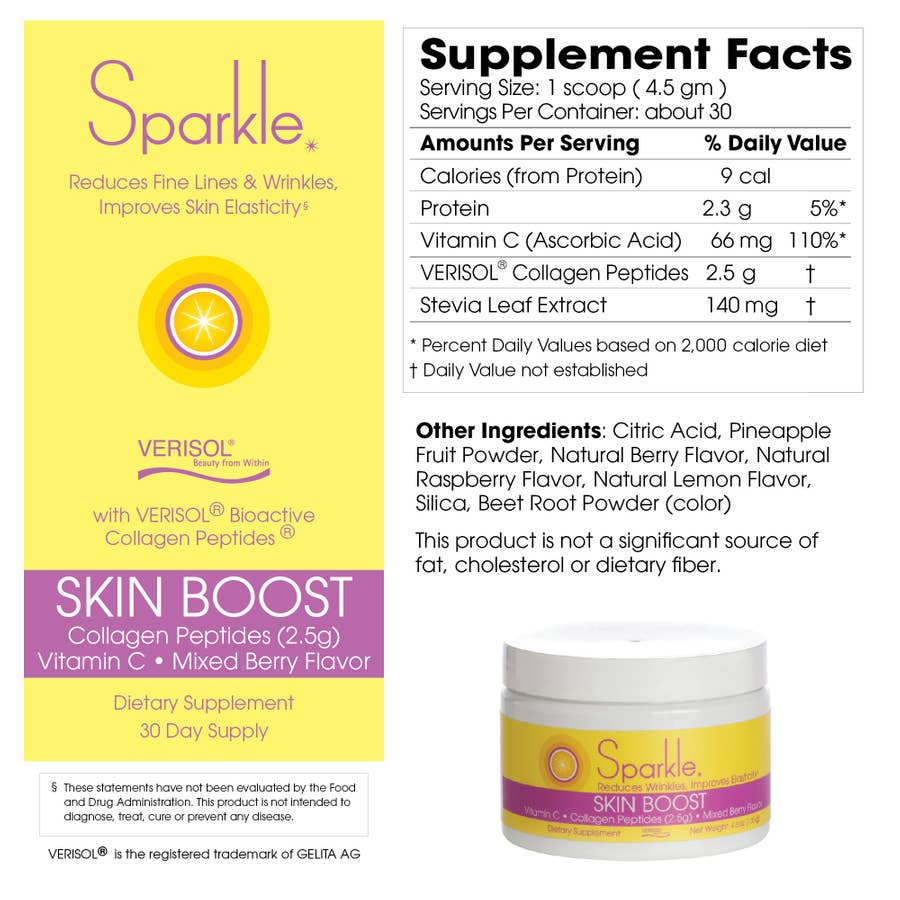 Skin Boost Mixed Berry Powder