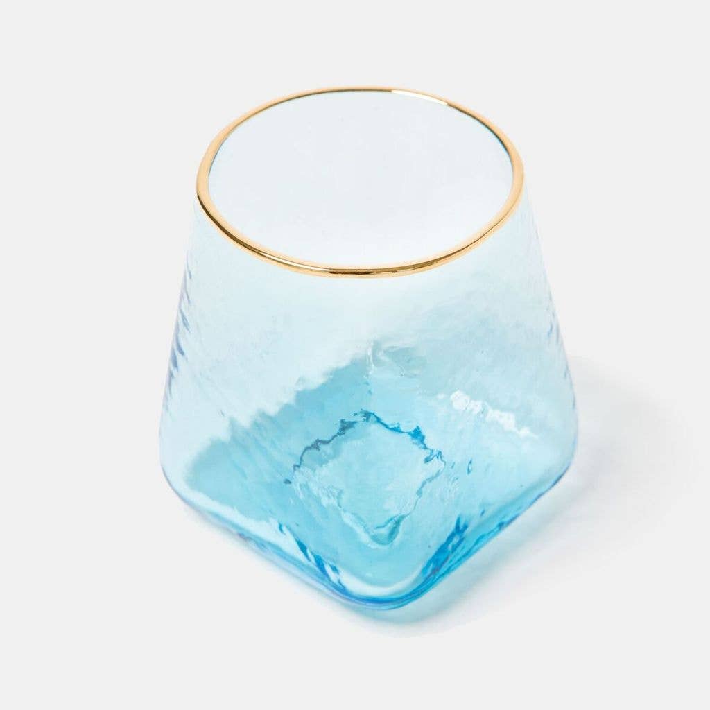 Celine Medium Sky Blue Glassware - Set of 6
