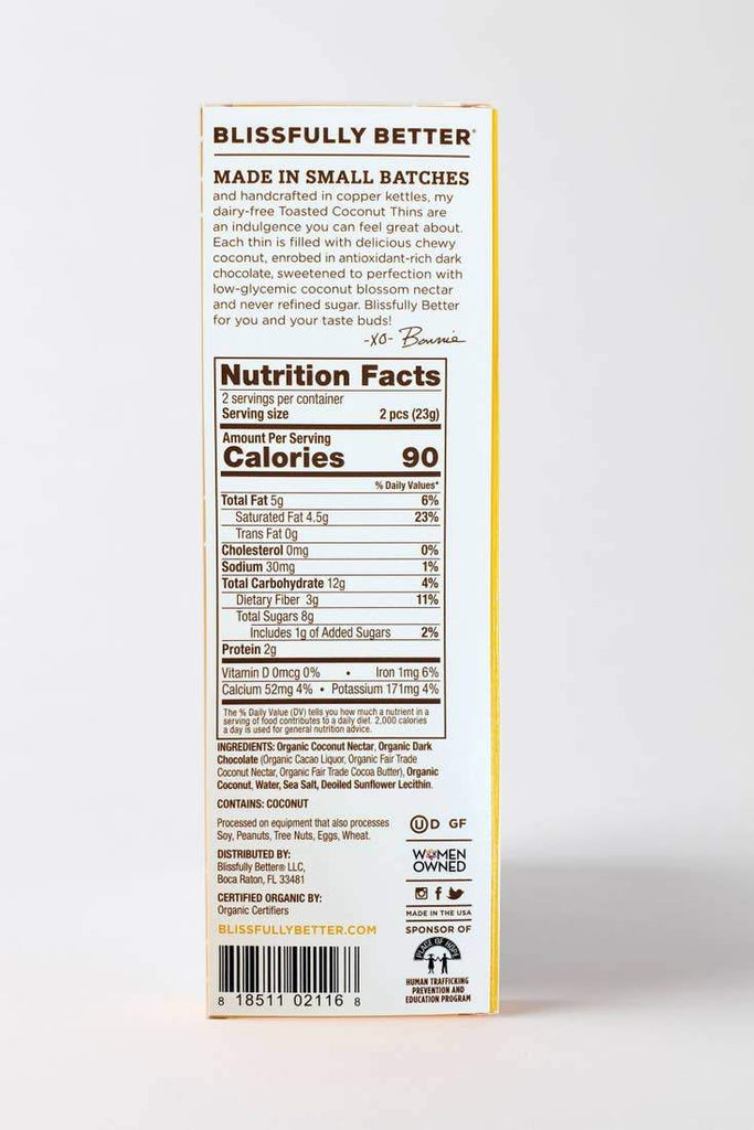Blissfully Better - Coconut Thins