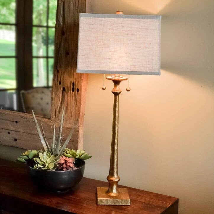 Goldie Twin Pull Table Lamp