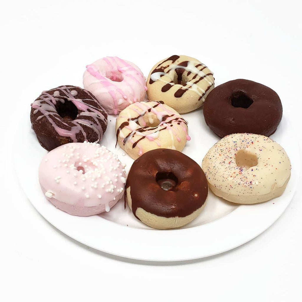 Donut Soaps in a Bakery Bag