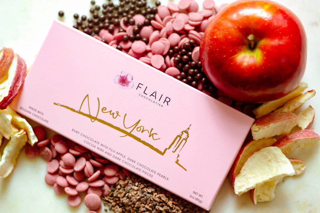 Belgian Ruby Chocolate Bar - New York