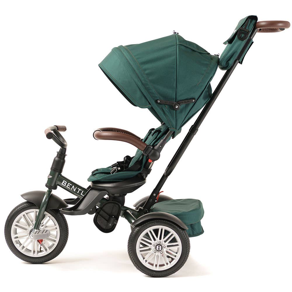 6 in 1 Spruce Green Bentley Stroller Trike
