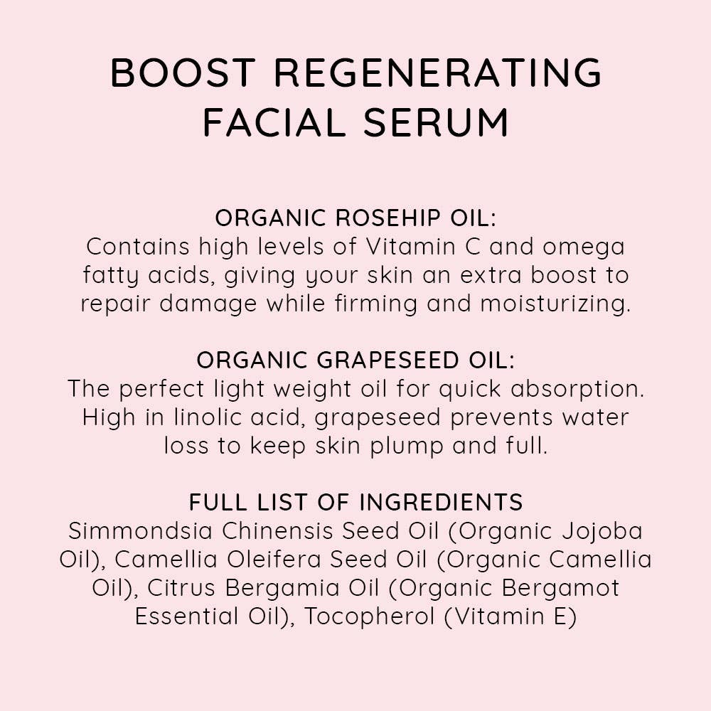 Boost Regenerating Facial Serum
